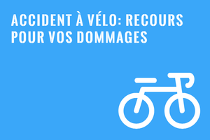 Recours pour accident de vélo au Québec